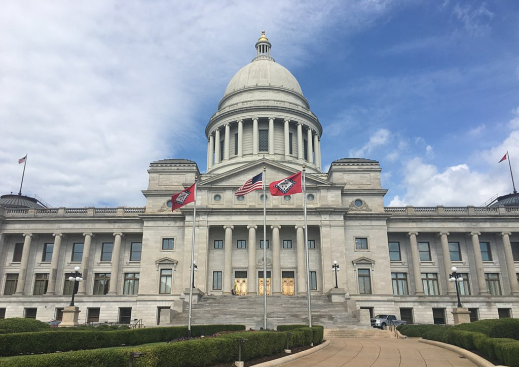 Arkansas State Capitol building.